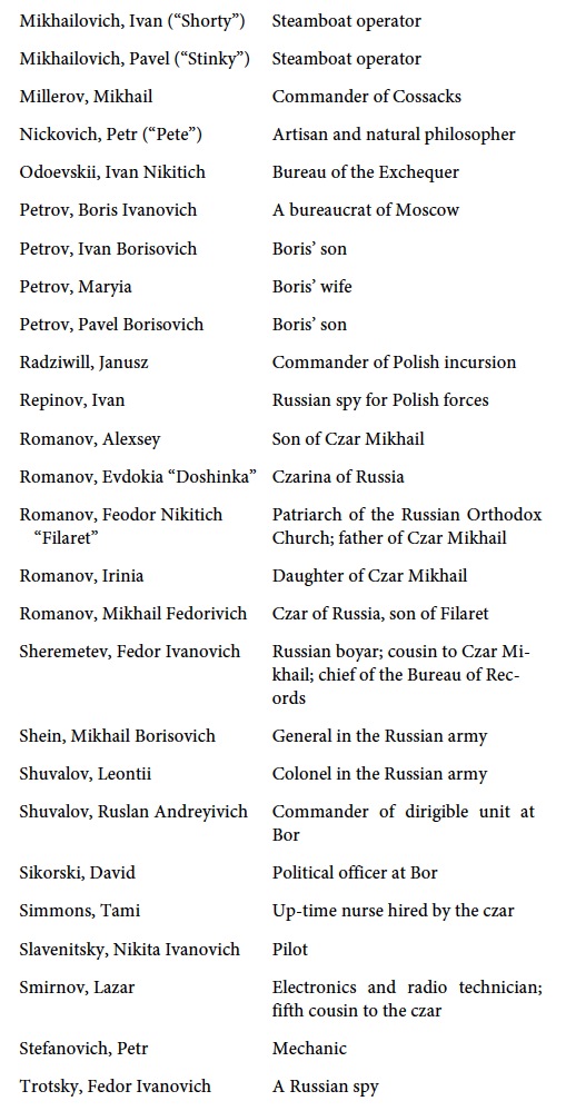 Cast of Characters, part 2