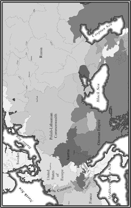 Russia Europe Map