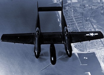 twin fuselage plane